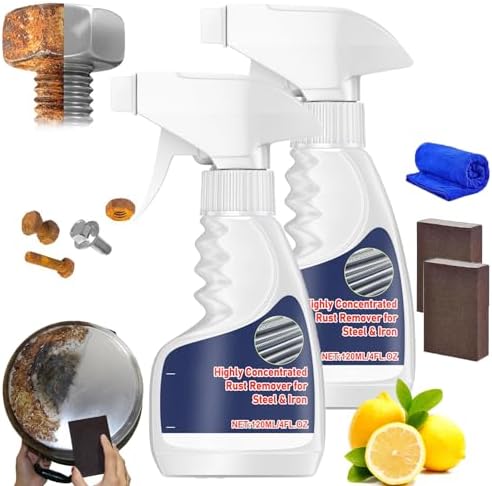 Heavy Duty Metal Rust Remover Spray with Deep Penetration