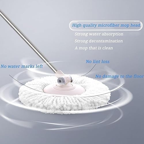 5PCS Universal Spin Mop Head Refill for Standard 360 Spin Magic Mop