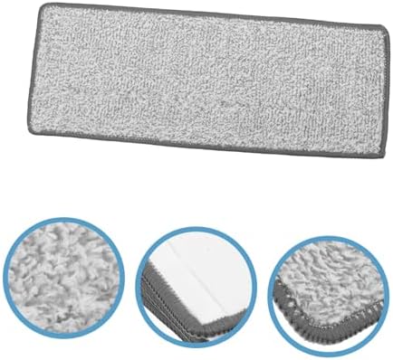 4PCS Microfiber Mop Pads Replacements for Wet Dry Mopping