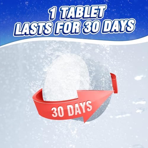 Vacplus Toilet Bowl Cleaners 12-Pack Sustained-Release Bleach Tablets