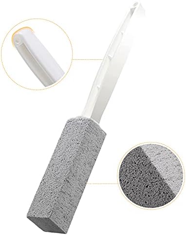 Kadden 2 Pack Toilet Cleaner with Handle and Pumice Stone