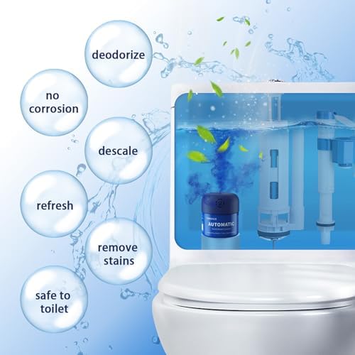 TIMOHCR Toilet Bowl Tablets with Light Lemon Scent