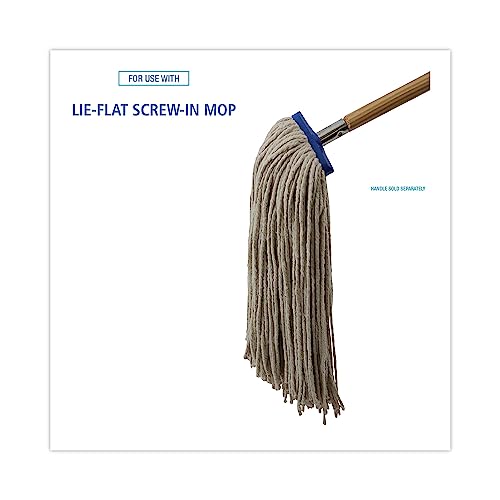 Boardwalk BWK724CCT 24 oz Cotton Wet Mop Head - White 12Carton