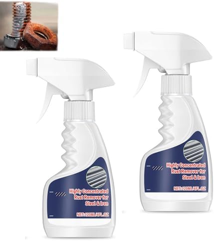 Heavy-Duty Metal Rust Remover 2pcs 1