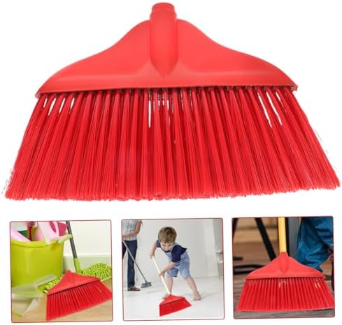 2pcs Easy Install Floor Broom Replacement Head for Home Cleaning