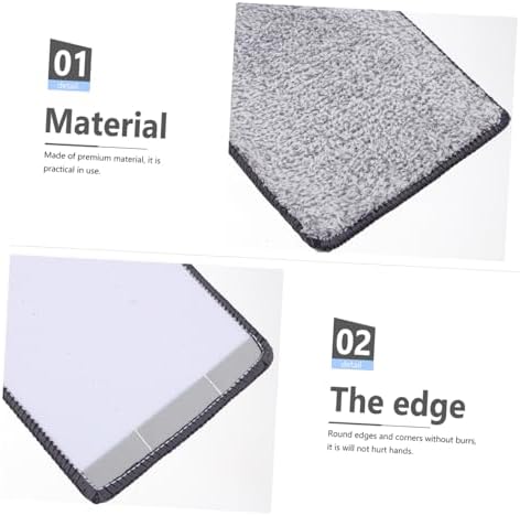 10pcs Reusable Microfiber Mop Pads for Hardwood Tile and Other Surfaces