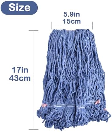 Primero Basics Loop-End Mop Head Replacement 6 Pack