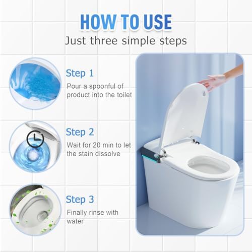 Juvhot Foam Toilet Cleaner - Septic Safe Powerful
