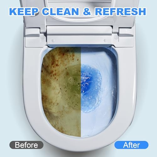 CHMI 100 Pack Toilet Bowl Cleaner Tablets - Blue
