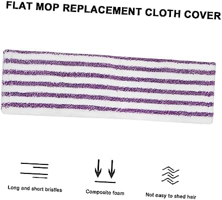 CALLARON Microfiber Mop Pads 5-Pack Replacement Cloths