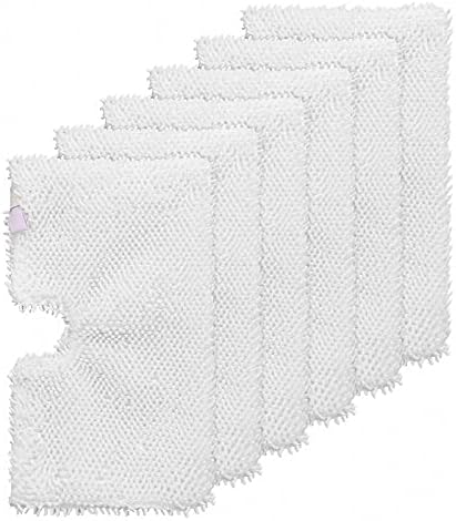 FFsign 6 Pack Washable Microfiber Steam Mop Pads for Shark Steam Mop