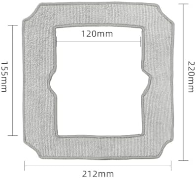 Vamarads Microfiber Mop Pads 4 Pack - Window Vacuum Compatible