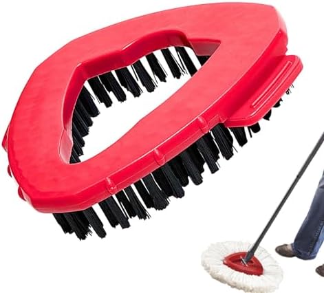 Rotating Scrub Brush Head for Mop 180-Degree Swivel Replacement