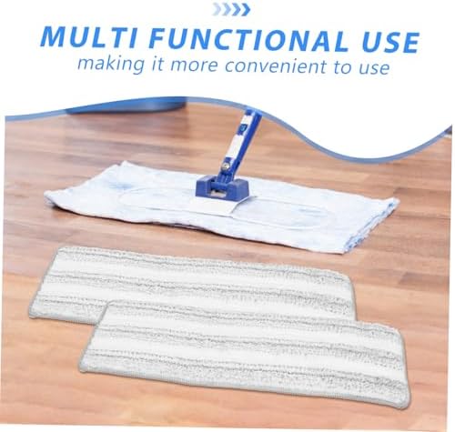 2pcs Reusable Floor Mop Refills for Easy Cleaning