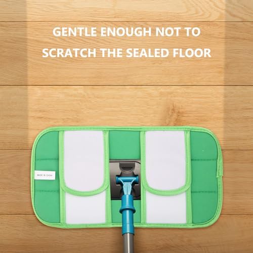 2pcs Reusable Mop Pads for Sealed Floors