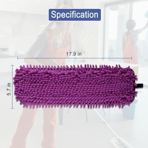 Diteje 5 Pack Replacement Mop Pads for Bona Reusable and Washable