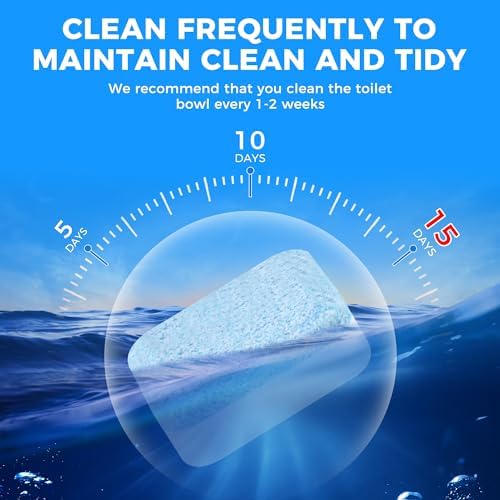 30 Tabs Toilet Bowl Cleaner Tablets for All Toilets