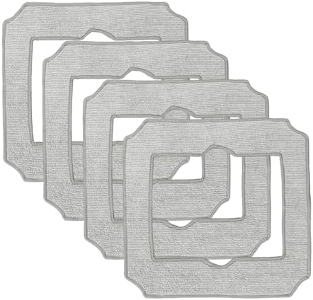 Vamarads Microfiber Mop Pads 4 Pack - Window Vacuum Compatible