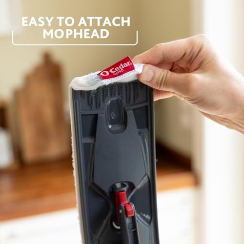 O-Cedar H2prO Mop Pads 6 Pack Reusable Microfiber