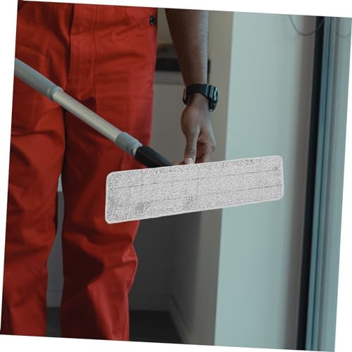 2pcs Reusable Microfiber Mop Pads for Floor Cleaning