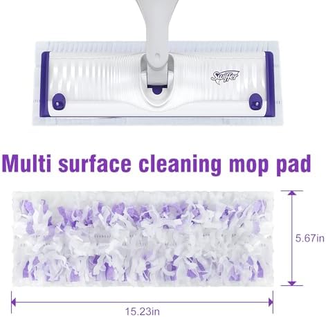 DOCXCDO 48-Pack Power Mop Refill Pads