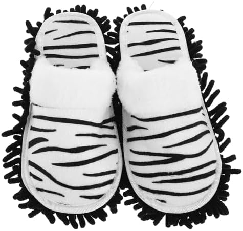 Minkissy Detachable Mop Slippers for Women