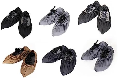 PACKOVE Mopping Shoes Cover 1 Pair Non-Slip Cleaning Shoes for Home