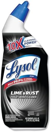 Lysol Lime Rust Remover Toilet Bowl Cleaner 216oz 9X24oz 1