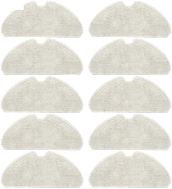 Marebm Mop Cloth for Dreame D10S 10Pcs Replacement Mop Head