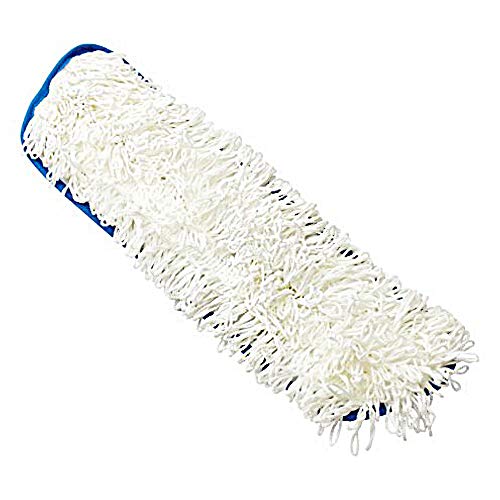Rubbermaid Flow Flat Mop Head Nylon White Pack of 2