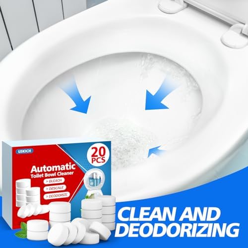 USKICH Toilet Bowl Cleaner Tablets 20 Pack 1