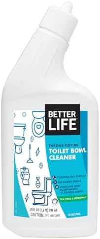 Better Life Toilet Bowl Cleaner 24oz Tea Tree Peppermint Scent