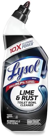 Lysol Lime Rust Remover Toilet Bowl Cleaner 216oz 9X24oz 1