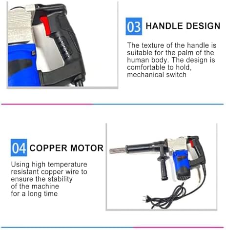 TBANVOO 220V110V Electric Needle Scaler
