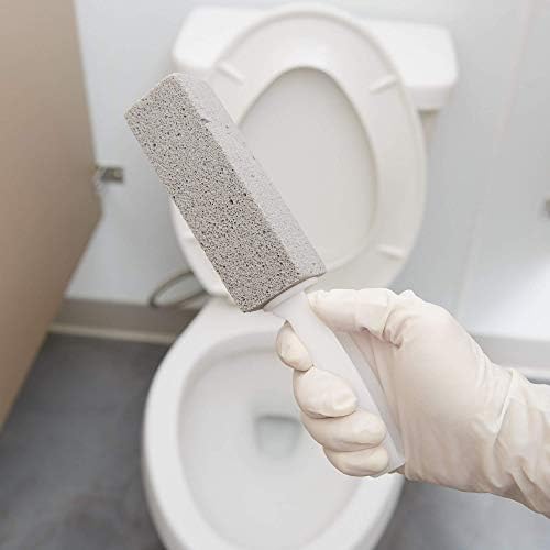 PUMIE Toilet Bowl Ring Cleaner with Handle 2 Pack
