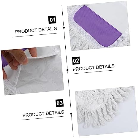 Minkissy Reusable Microfiber Mop Pads for Floor Cleaning