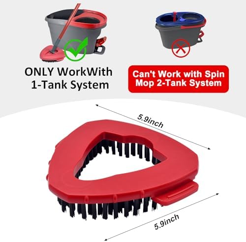 Ocedar Scrub Mop Head Replacement for 1-Tank System