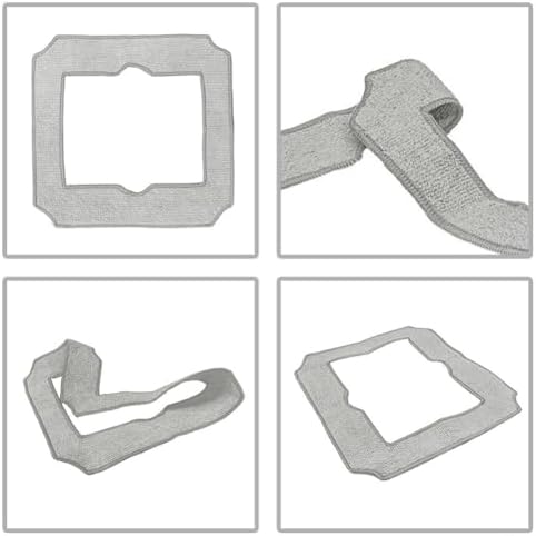 CRIDENG W-CC02-0012 Replacement Mop Pads for ECOVACS WINBOT MINI 1
