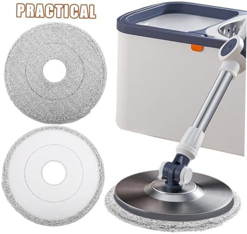 CALLARON 3Pcs Cotton Rotation Mop Refills