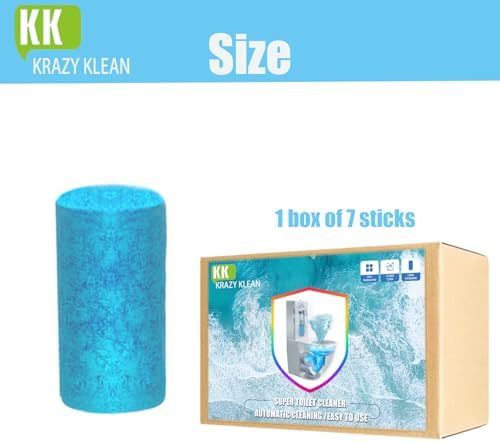Krazy Klean Toilet Cleaner 7 Pcs Fresh and Clean