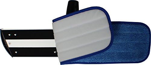12-Pack Microfiber Mop Pads - Hook Loop Launderable WetDry