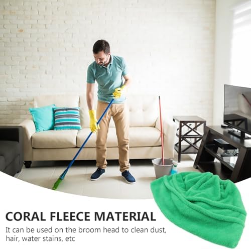 3 Pcs Broom Mop Mopping Cloth Floor Cleaning Accessories