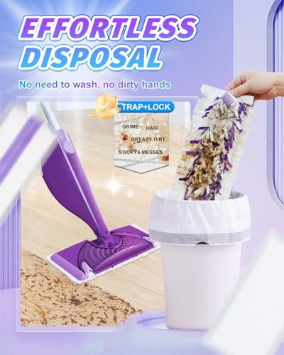 MyKEEPOW 20-Pack Replacement Mop Pads for Swiffer Wet Jet