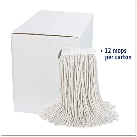 Boardwalk 2024CCT Cut-End Wet Mop Head - 12 Per Carton