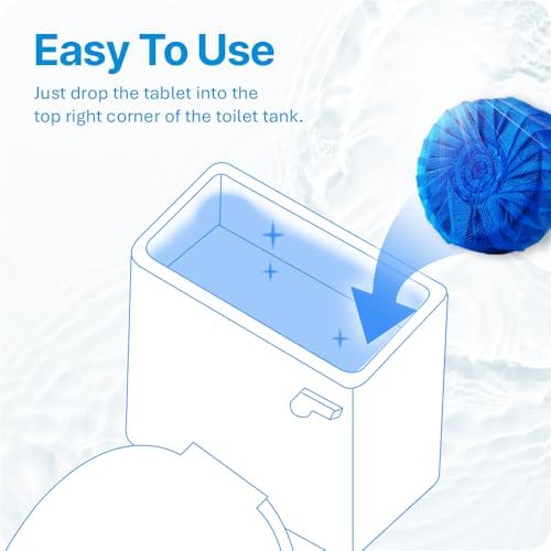 Fresh Fresh Toilet Bowl Cleaner Tablets 10-Pack 2-3 Week Lasting