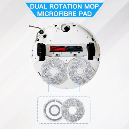 Fixbetter Replacement Mop Cloths with Holder for Roborock Models