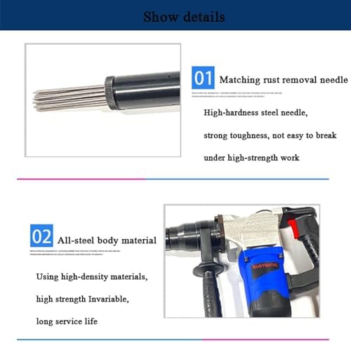 1400W Electric Needle Scaler for Rust and Paint Removal