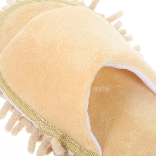 PACKOVE Home Slippers Women Fuzzy Mop Slippers Winter Use