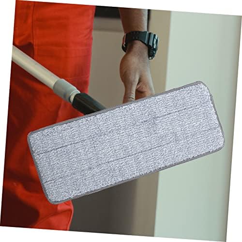 2 Pack Minkissy Mop Pads Reusable Floor Cleaning Mop Heads