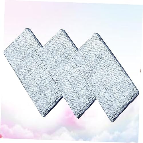 3PCS Heavy Duty Mop Cloths for Quick Pet Hair Dust Cleaning